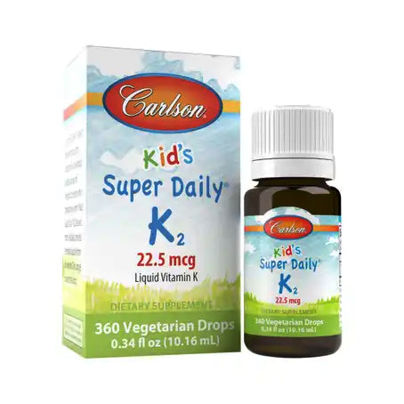 Carlson Kid's Super Daily Vitamin K2 22.5 mcg 10.16 ml Liquid