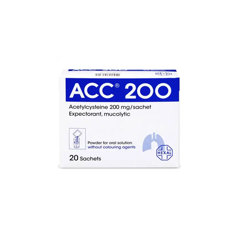 Acc 200 mg Sachet 20 Pcs