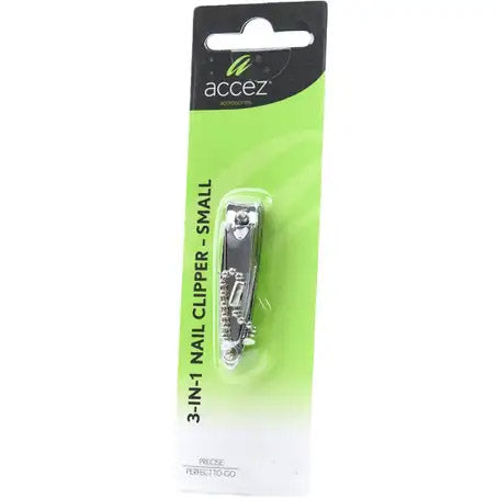 Accez 3-IN-1 Nail Clipper Small