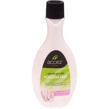 Accez Nail Polish Remover Acetone-Free - 100 ml