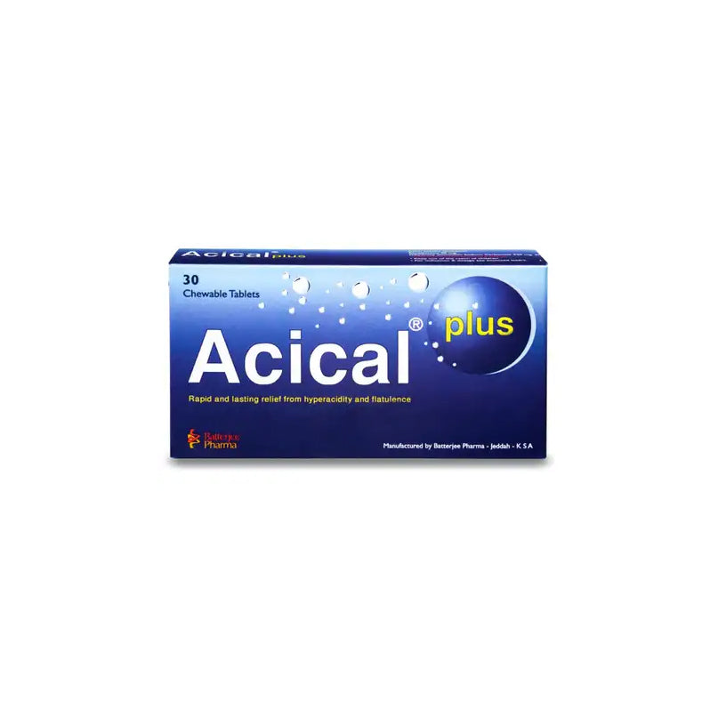 Acical Plus 30 Chewable Tablets