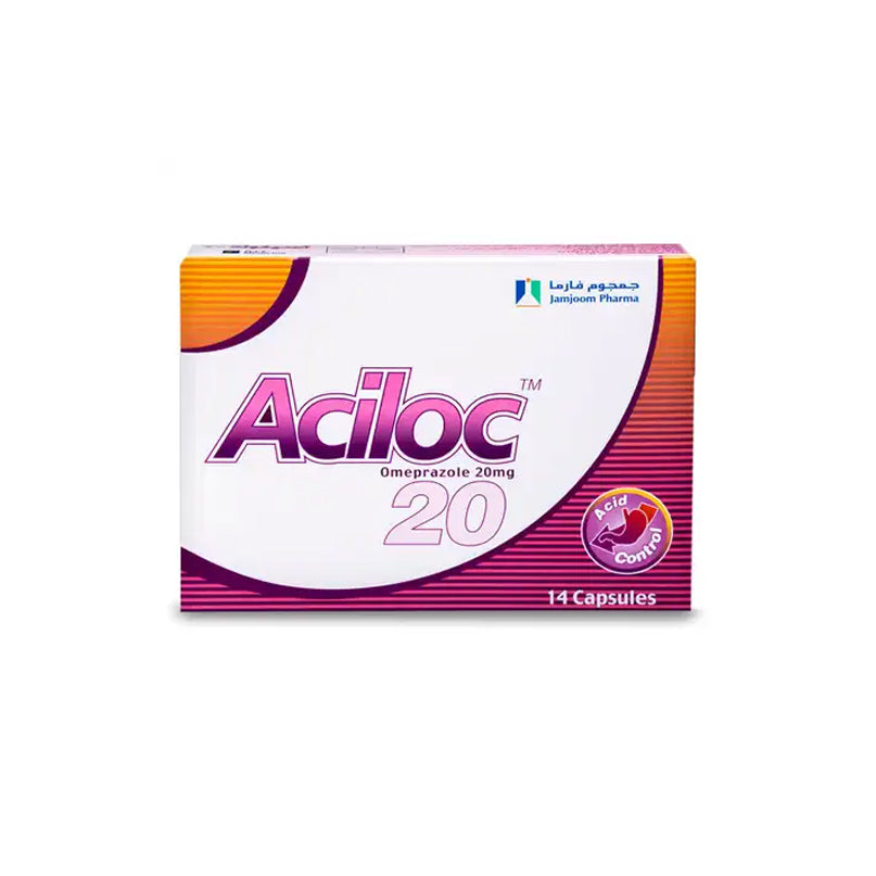 Aciloc 20 mg Capsule 14 Pcs