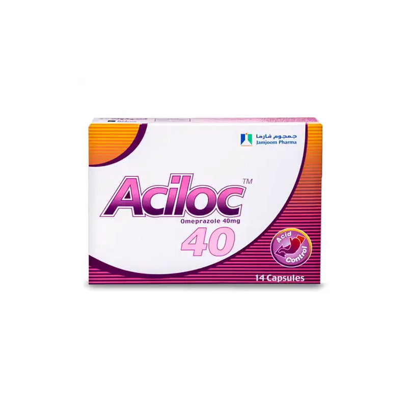 Aciloc 40 mg Capsule 14 Pcs