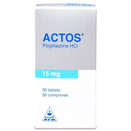 Actos 15 mg Tablet 30 Pcs