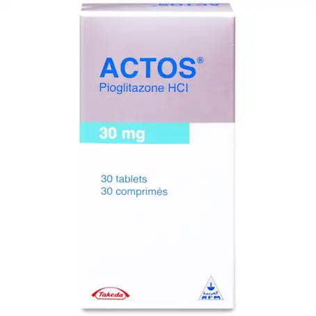 Actos 30 mg Tablet 30 Pcs