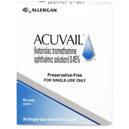 Acuvail 0.45% Eye Drop 30 pcs 0.4 ml