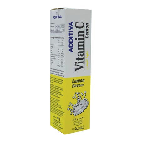 Additiva Vitc Eff 1G Lemon 20 Pcs