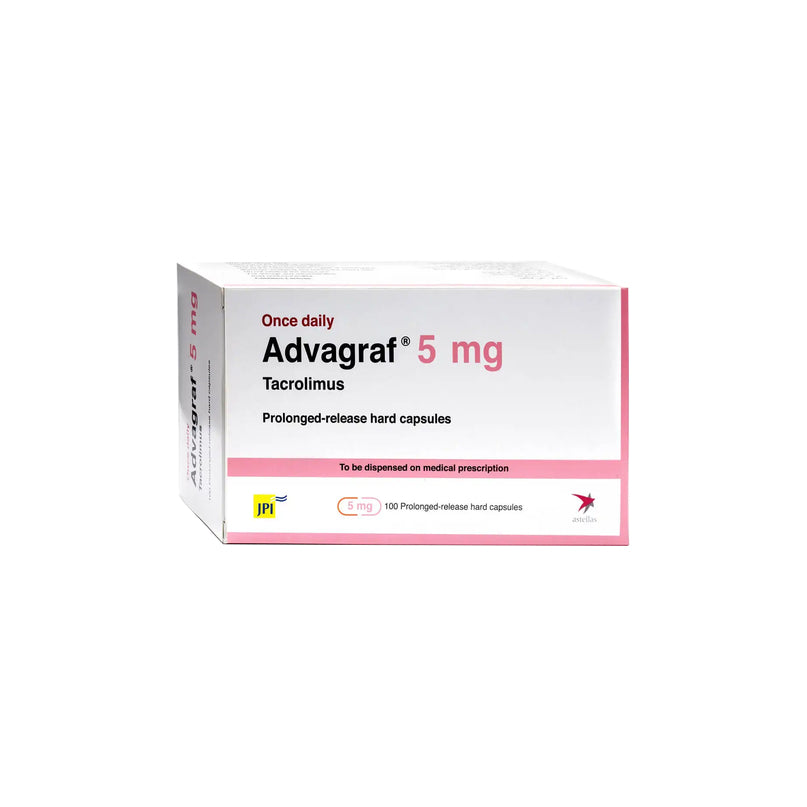 Advagraf 5mg 100 Capsules