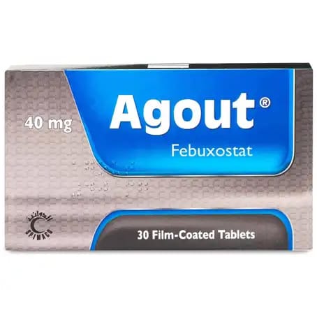 Agout 40mg 30 Tablets