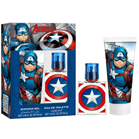 Air Val Marvel Captain America Set EDT 30ml + SG 70ml