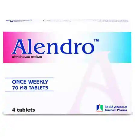 Alendro 70 mg Tablet 4 Pcs