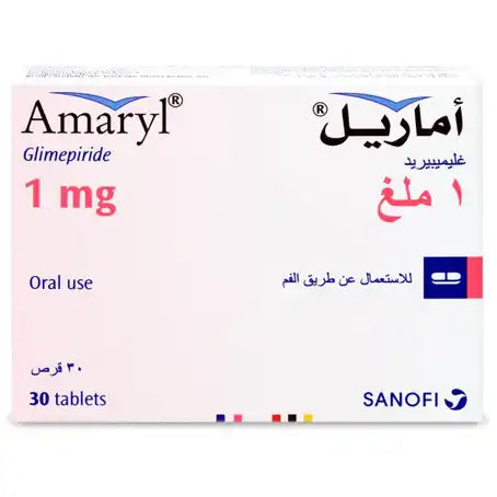 Amaryl 1 mg Tablet 30 Pcs