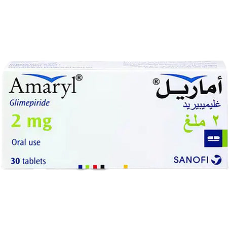 Amaryl 2 mg Tablet 30 Pcs