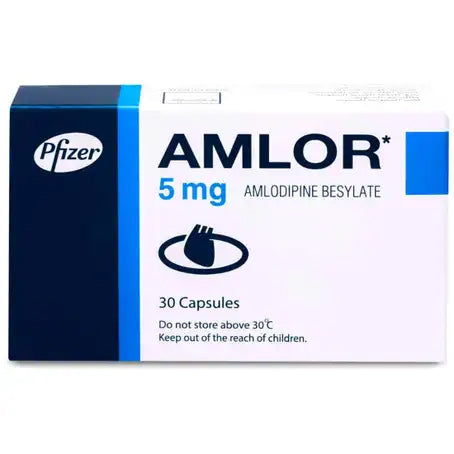 Amlor 5 mg Capsule 30 Pcs