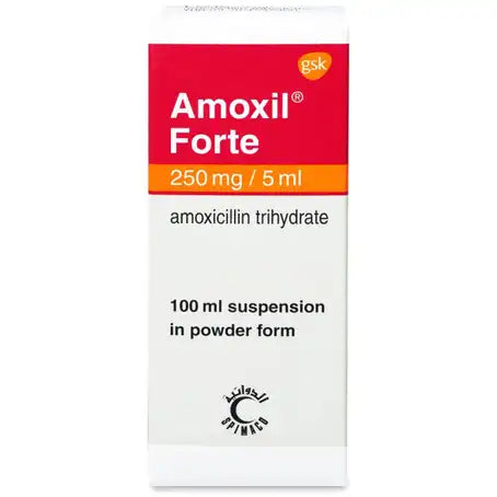 Amoxil 250 mg Suspension 100 ml