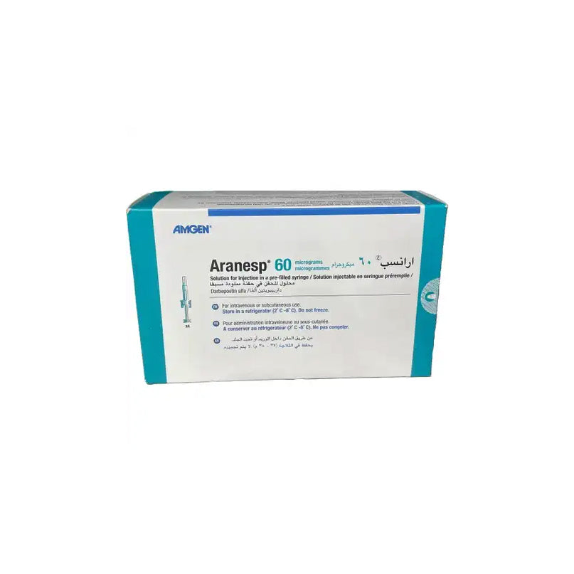 Aranesp 60 Mcg-0.3ml 4 Pre-Filled Syringe (Refrigerator)