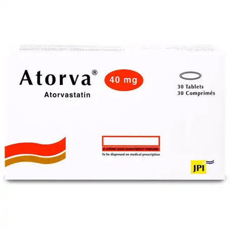 Atorva 40 mg Tablet 30 Pcs