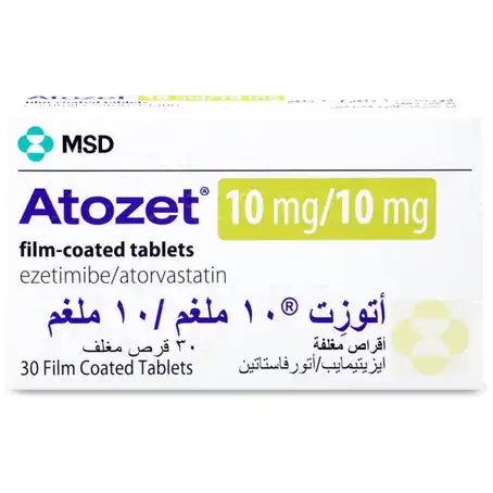 Atozet 10 mg / 10 mg Tablets 30 Pcs