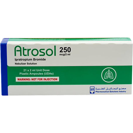 Atrosol 250 Mcg by 2ml Inhaler Solution 21 Pcs