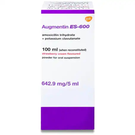 Augmentin-Es 600 mg Suspension 100 ml