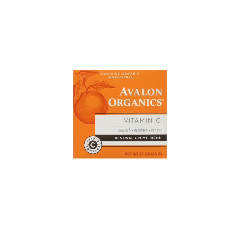 Avalon Organics Vitamin C Creme Riche Renewal 48 gm