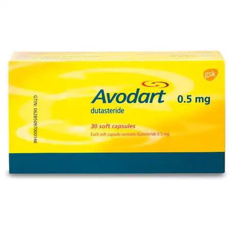 Avodart 0.5 mg Capsules 30 Pcs