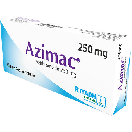 Azimac 250 Mg Tablet 6 Pcs