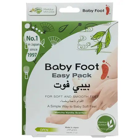 Baby Foot Easy Pack Matcha Vanilla Scented