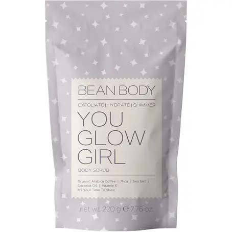 Bean Body Scrub Glow Girl Shimmer 220 g