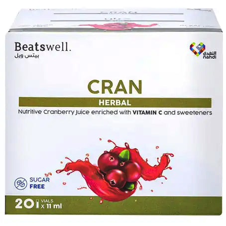 Beatswell Cran + Vitamin C 20 Drinkable Vials