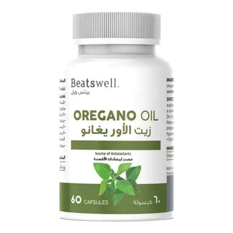 Beatswell Oregano Oil 133 mg 60 Capsules