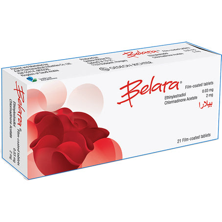 Belara 0.03mg by 2mg 63 Pcs Tablet