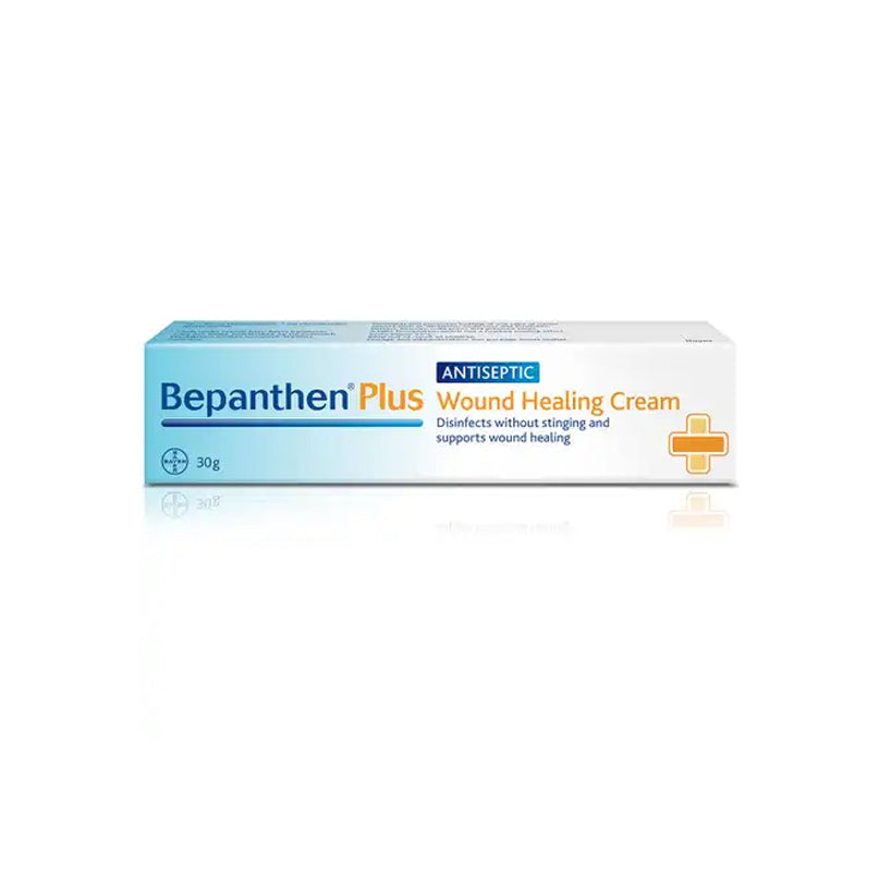 Bepanthen Plus Wound Healing Cream for burns &wounds, 30g