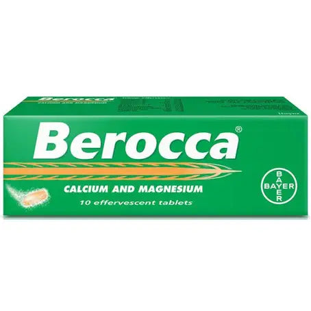 Berocca Calcium & Magnesuim 10 Eff. Tablets 2+1