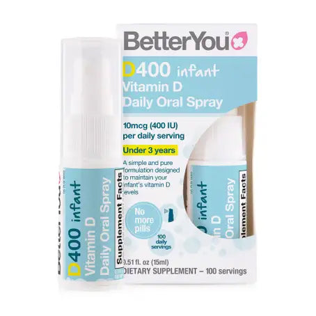 Betteryou Dlux Vitamin D3 400Iu Oral Spray 15M