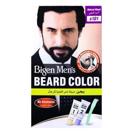 Bigen Hair Color Mens Beard Natural Black B101