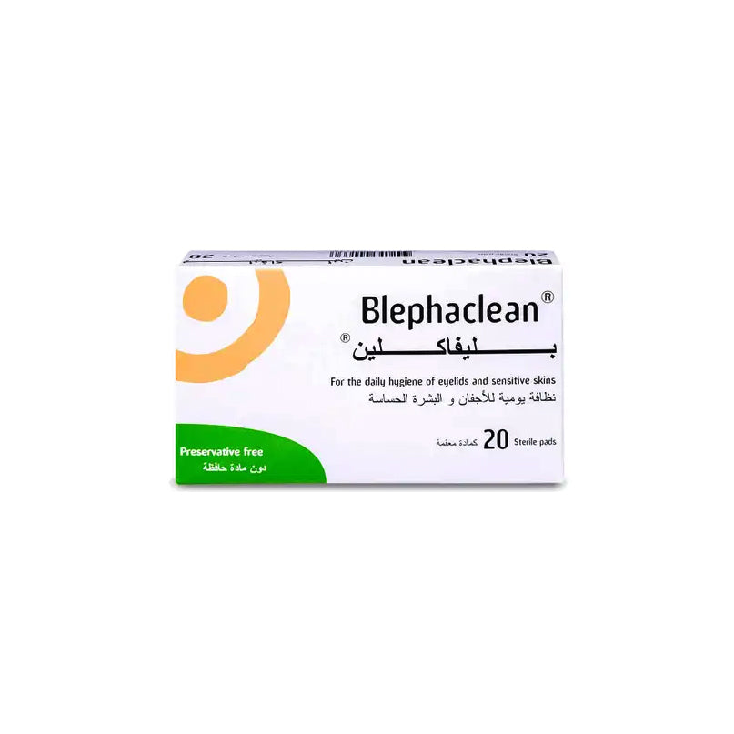 Blephaclean Pad 20 Piece Sterile