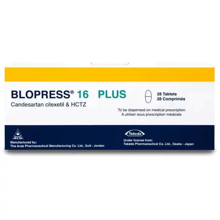 Blopress-Plus 16 by 12.5 mg Tablet 28 Pcs