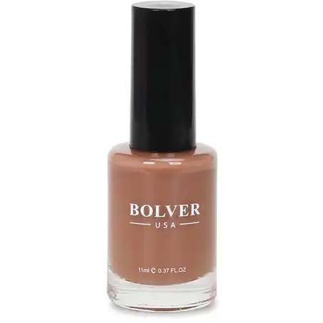 Bolver USA Nail Polish - Dark Chestnut 604 (Brown)