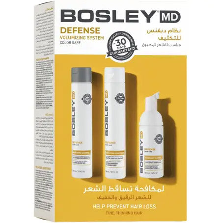 Bosley Starter Pack 3pc Defense Color Safe