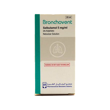 Bronchovent 5 Mg by Ml Inhaler Solution 20ml