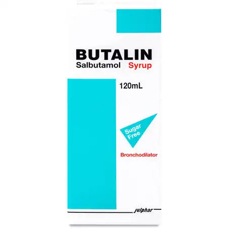 Butalin 2 mg by 5ml Syrup 120 m