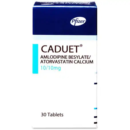 Caduet 10/10 mg Tablet 30 Pcs