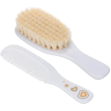 Canpol Baby Brush & Comb Set for Newborns (Soft, Natural Hair)