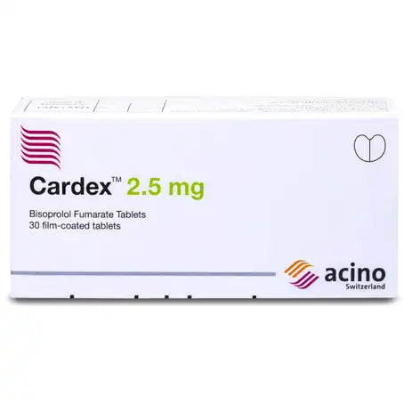 Cardex 2.5mg Tablet 30 Pcs