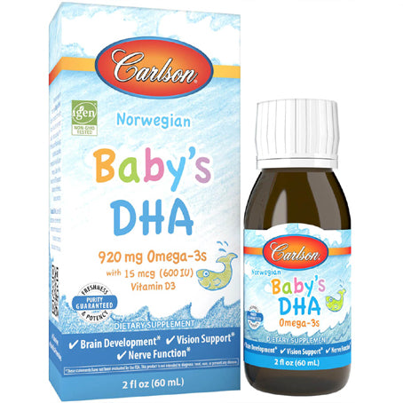 Carlson Baby's DHA Omega-3 & Vitamin D 60ml