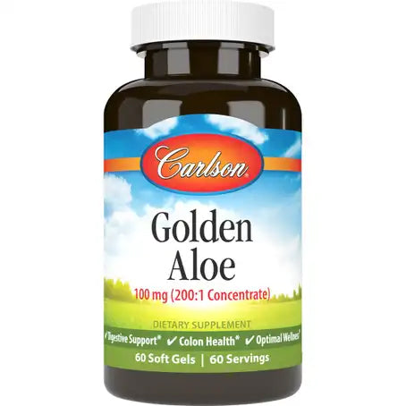 Carlson Golden Aloe 100 mg 60 Softgels