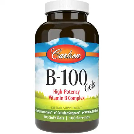 Carlson Labs B-100 200 Softgels