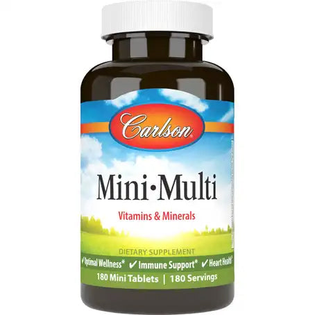 Carlson Mini-Multi Vitamins & Minerals 180 Mini Tablets