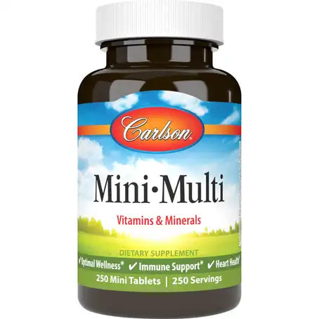 Carlson Mini-Multi Vitamins & Minerals 250 Mini Tablets